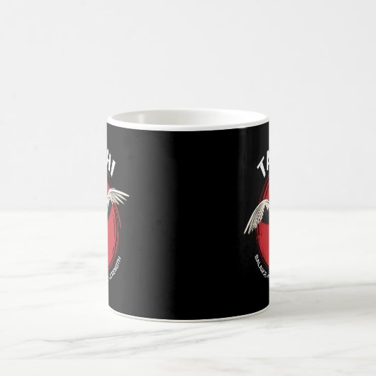 Tai Chi Crane Balance Tranquility - Qigon Kaffeetasse (Mittel)