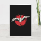 Tai Chi Crane Karte (Vorderseite)