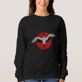 Tai Chi Crane Sweatshirt (Vorderseite)
