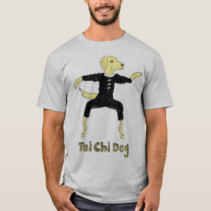 Tai Chi Dog Golden Labrador gelbe Labrador T-Shirt