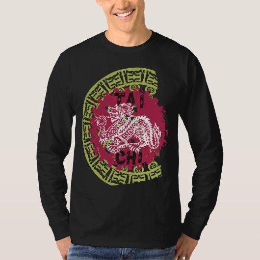 Tai-Chi-Drache T-Shirt (Vorderseite)