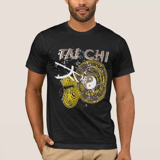 Tai-Chi-Dunkelheits-T - Shirt (Vorderseite)