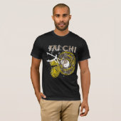 Tai-Chi-Dunkelheits-T - Shirt (Vorne ganz)