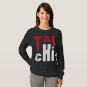 Tai-Chi-Dunkelheits-T-Shirt T-Shirt (Vorne ganz)