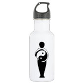 Tai-Chi Edelstahlflasche (Vorderseite)