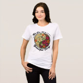 Tai Chi, eine schöne Sache. Tri-Blend Shirt (Vorderseite voll)