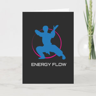 Tai Chi Energiefluss Kampfkunst Karte