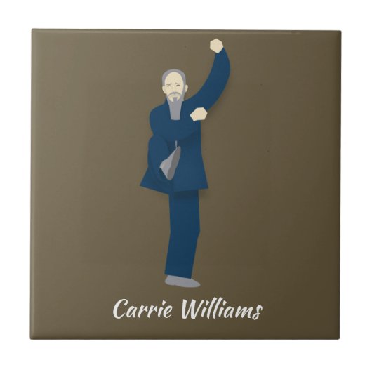 Tai Chi Fliese (Vorderseite)