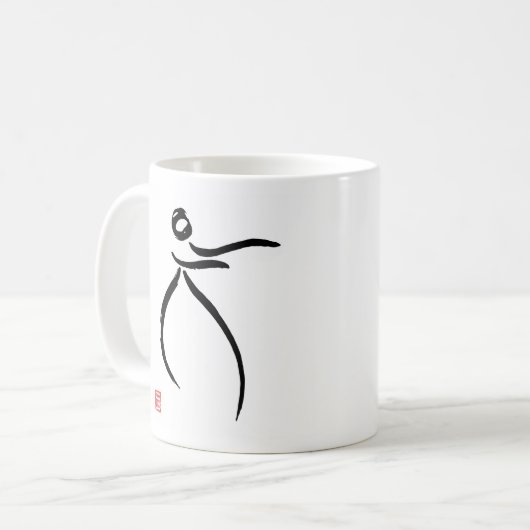 Tai Chi Flow Kaffeetasse (Vorderseite Links)
