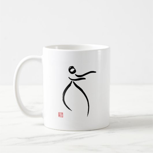 Tai Chi Flow Kaffeetasse (Links)