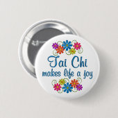 Tai-Chi-Freude Button (Vorne & Hinten)
