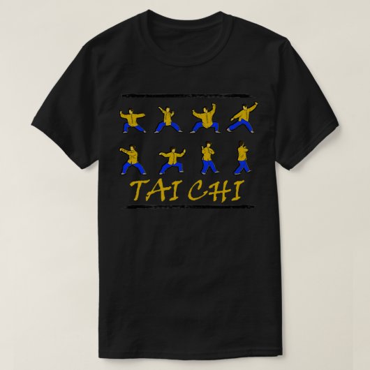 Tai Chi Geschenk für Kampfkunst und Selbstverteidi T-Shirt (Design vorne)