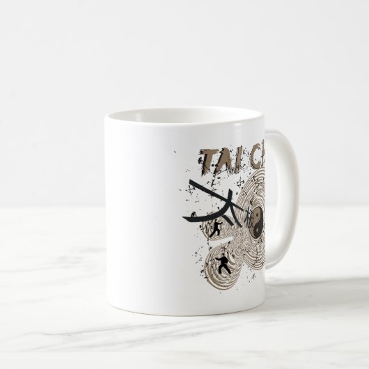 Tai-Chi-Geschenk Kaffeetasse (VorderseiteRechts)