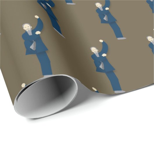 Tai Chi Geschenkpapier (Rolleneckpunkt)