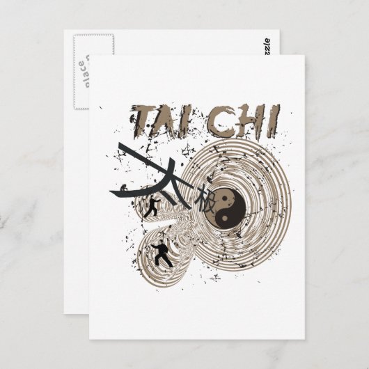 Tai Chi Gift Postkarte (Vorne/Hinten)