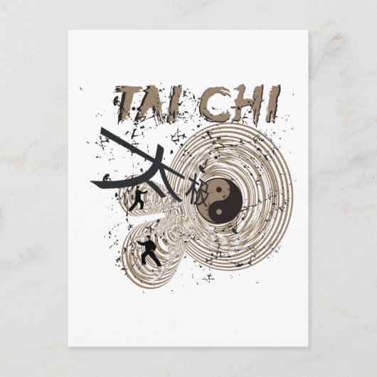 Tai Chi Gift Postkarte (Vorderseite)