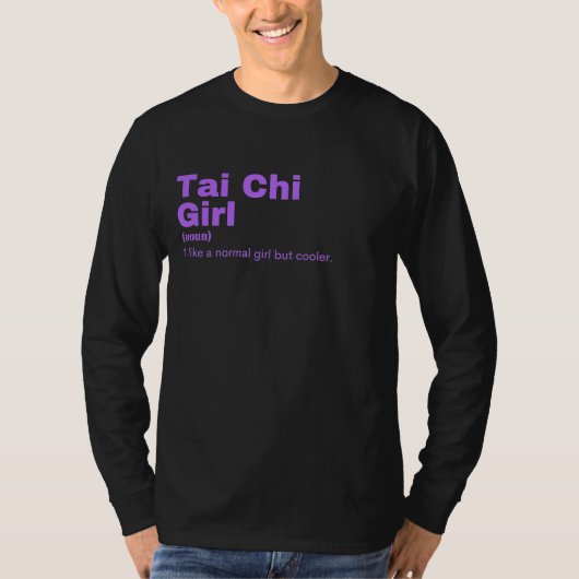 Tai Chi Girl - Tai Chi T-Shirt (Vorderseite)
