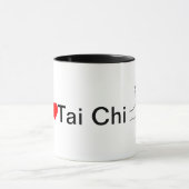 Tai-Chi Herz der Kaffee-Tasse I überreichen Faust Tasse (Zentrum)