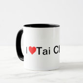 Tai-Chi Herz der Kaffee-Tasse I überreichen Faust Tasse (Vorderseite Links)