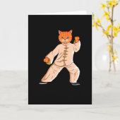 Tai Chi Instructor Tai Chi Cat Karte (Gelbe Blume)