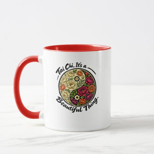 Tai Chi ist eine schöne Sache Tasse (Links)