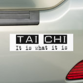 Tai-Chi ist es Autoaufkleber (Auf Auto)