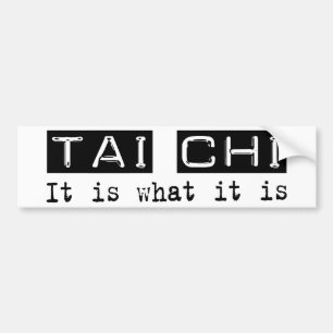 Tai-Chi ist es Autoaufkleber