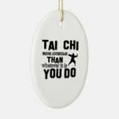 Tai-CHI Kampfkunstgeschenke Keramik Ornament (Rechts)