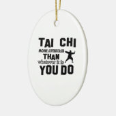 Tai-CHI Kampfkunstgeschenke Keramik Ornament (Links)