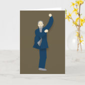 Tai Chi Karte (Gelbe Blume)