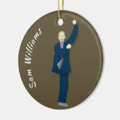Tai Chi Keramik Ornament (Links)