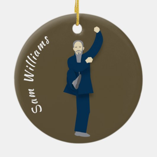 Tai Chi Keramik Ornament (Hinten)