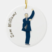 Tai Chi Keramik Ornament (Vorne)