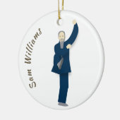 Tai Chi Keramik Ornament (Links)