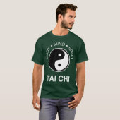 Tai Chi Körper Geist Freunde T-Shirt (Vorne ganz)