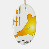 Tai-Chi - kultivieren Sie die Harmonie Keramikornament (Rechts)