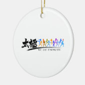 Tai Chi kung fu(功 夫) Keramik Ornament (Links)