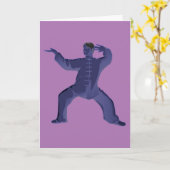 Tai Chi Man Karte (Gelbe Blume)