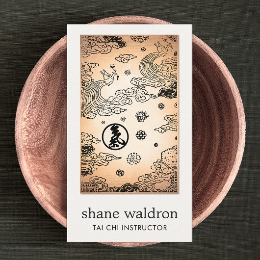 Tai Chi Martial Arts Visitenkarte