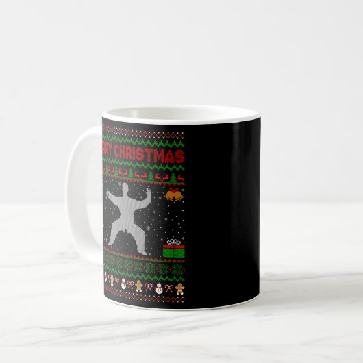 Tai Chi Martial Ugly Tai Chi Kaffeetasse (Vorderseite Links)
