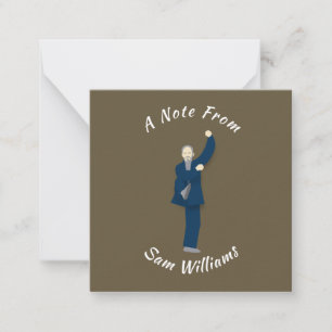 Tai Chi Mitteilungskarte