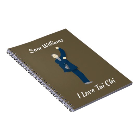 Tai Chi Notizblock (Rechte Seite)