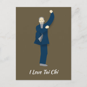 Tai Chi Postkarte