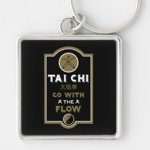 Tai Chi Praktiker Geschenk Schlüsselanhänger