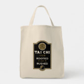 Tai Chi-Praktiker-Geschenk Tragetasche (Rückseite)