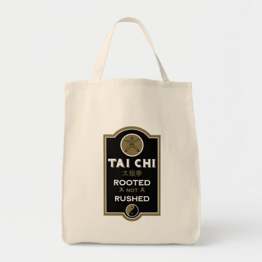 Tai Chi-Praktiker-Geschenk Tragetasche (Vorne)