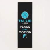 Tai Chi Praktiker Geschenk Yogamatte (Rückseite)