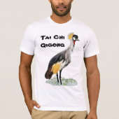 Tai Chi Qigong Crane T-Shirt (Vorderseite)