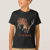 Tai Chi Qigong Deer T-Shirt (Vorderseite)