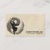 Tai Chi & Qigong Instructor Visitenkarte (Vorderseite)
